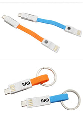 Dupe test 3-in-1 Magnetic Charging Cable Keychain